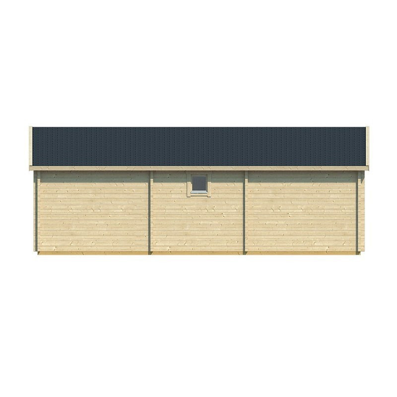 Tuindeco - Chalet in legno massiccio 57,8 m² - 70mm - Qualità residenziale - Mullingar