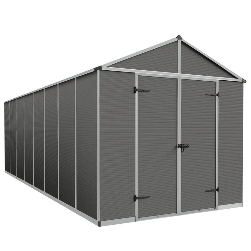Canopia - Abri de jardin - Rubicon Gris - 237x227cm