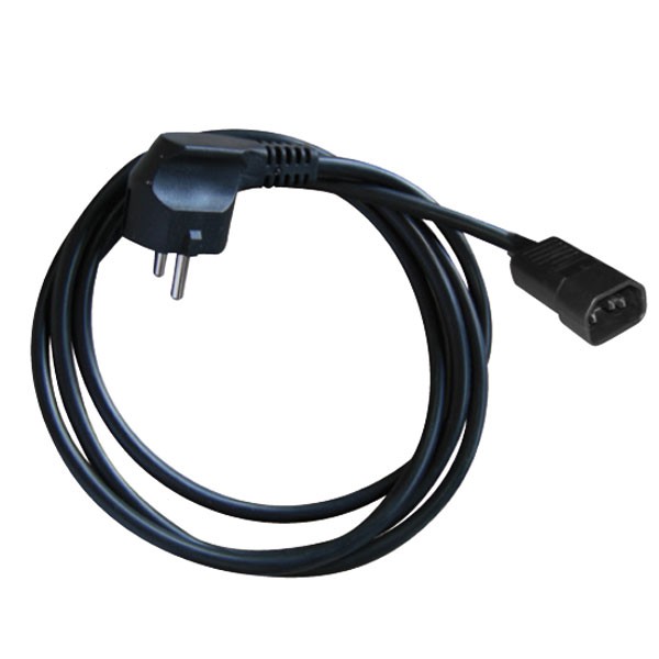 Prise Francaise + 2 M De Cable + Iec Male