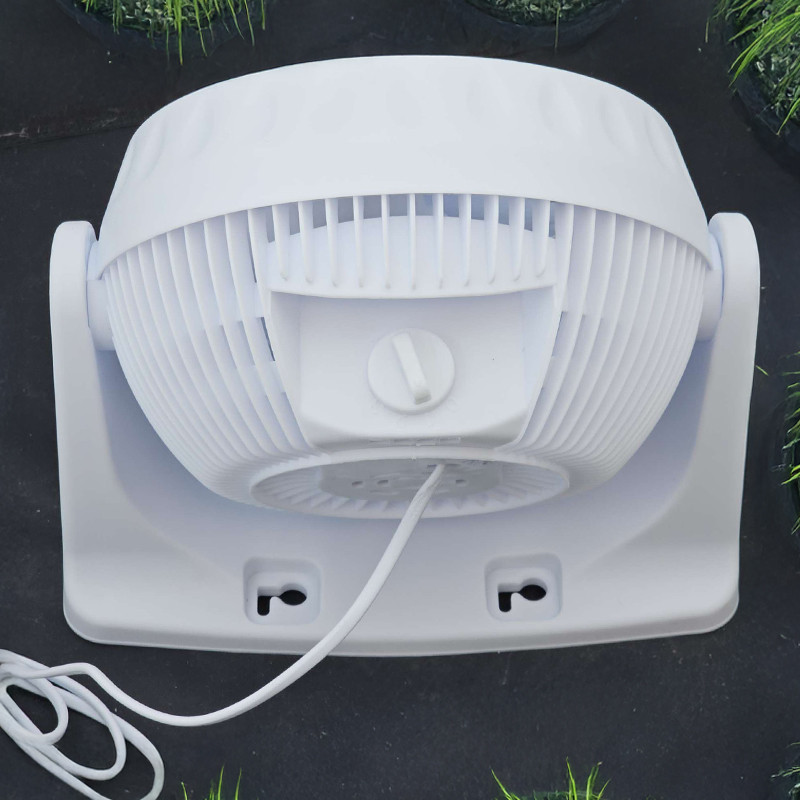 Vloerventilator 20 cm - Winflex, compact en elegant in wit