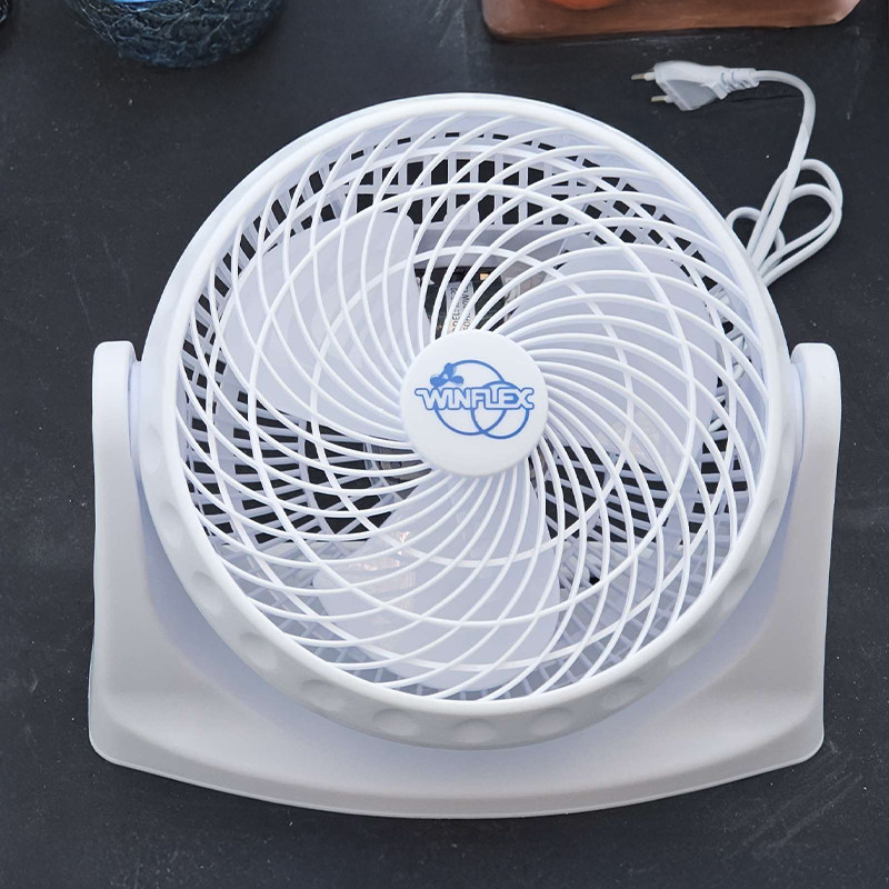 Floor Fan 20 cm - Winflex, compact and elegant in white