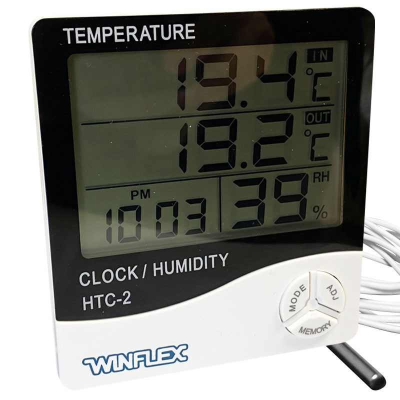 Winflex thermo-hygrometer with wired probe