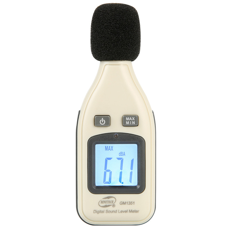 Benetech - Professional digital sound level meter 30-130 dB