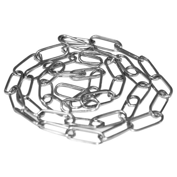 Chaînette au mètre , pour suspension , lampes , filtres a charbon 