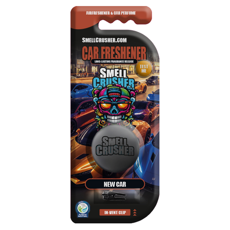 Smell Crusher - Désodorisant voiture – New Car - Éliminateur d’odeur