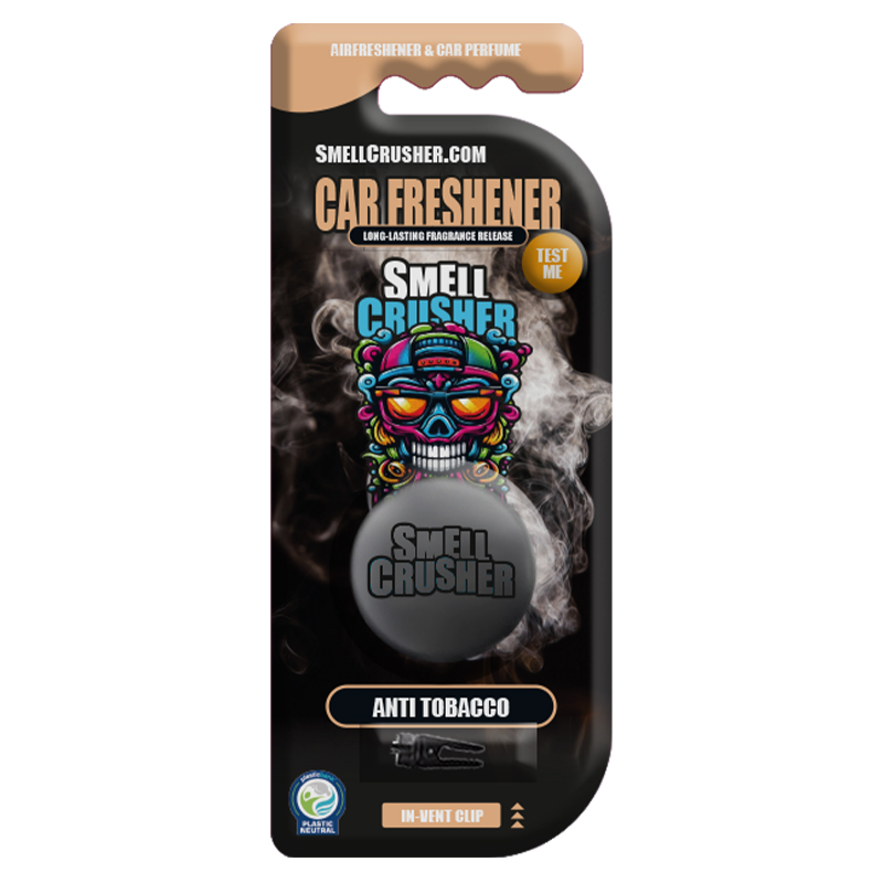 Smell Crusher - Désodorisant voiture – Anti Tabac - Éliminateur d’odeur