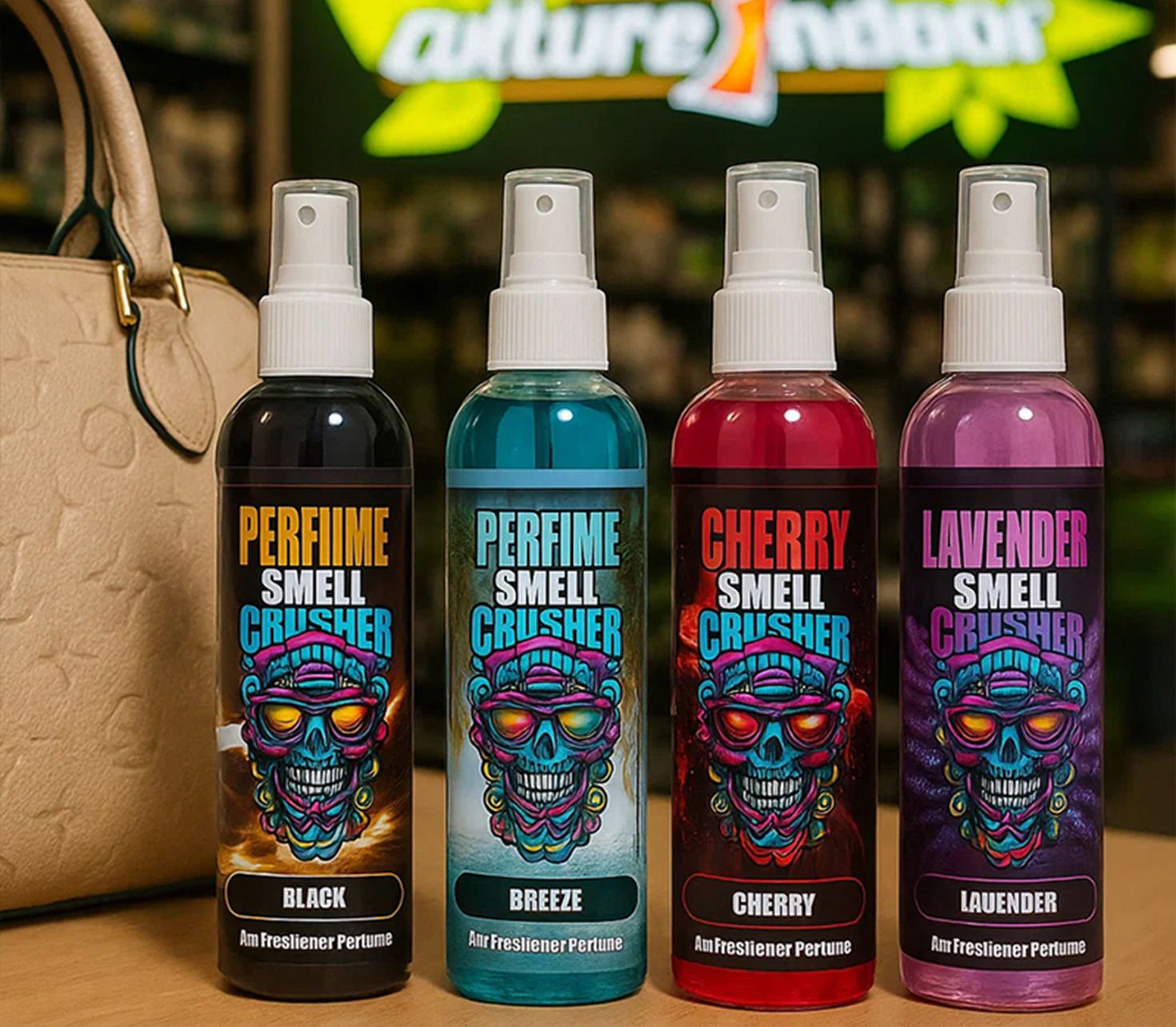 Smell Crusher Breeze - Profumo per la casa Eliminatore di odori per interni