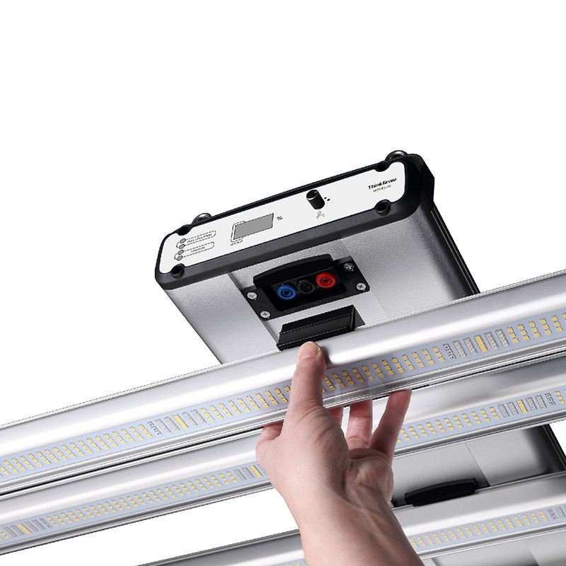 ThinkGrow LED - Lámpara de cultivo - 630W de espectro enriquecido ideal para hidroponía de interior