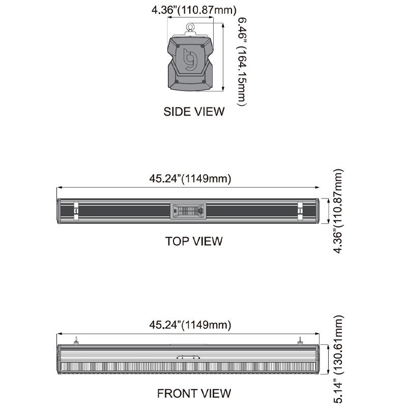 PensareCrescere LED - Lampada da coltivazione per interni da 720W - Model-I di Trolmaster