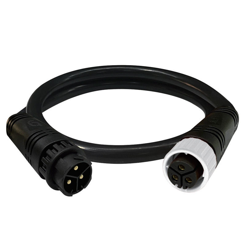 ThinkGrow LED - Cabo de extensão eléctrica DEA-14 - 90cm - 15A