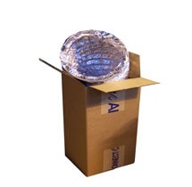 gaine aluminium 160mm x 10m , conduit de ventilation 