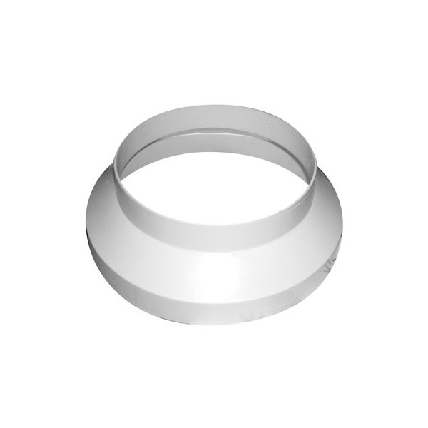 reducteur pvc 125-100mm , conduit de ventilation 