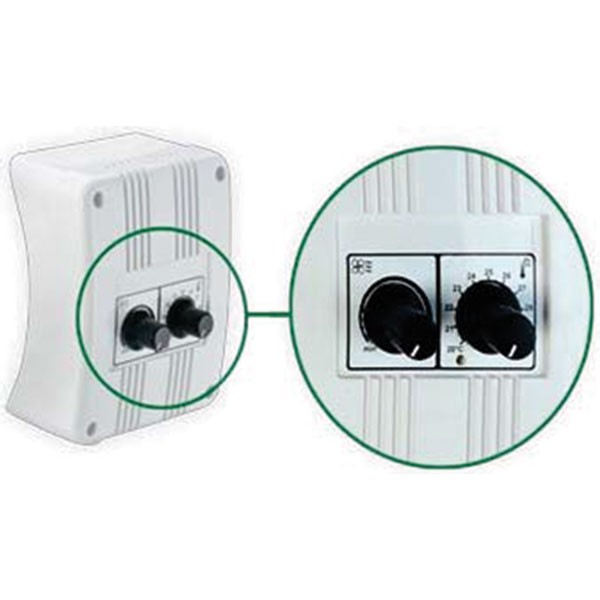 Winflex TT PRO U variable/thermostat air extractor 250mm 1400m³/h