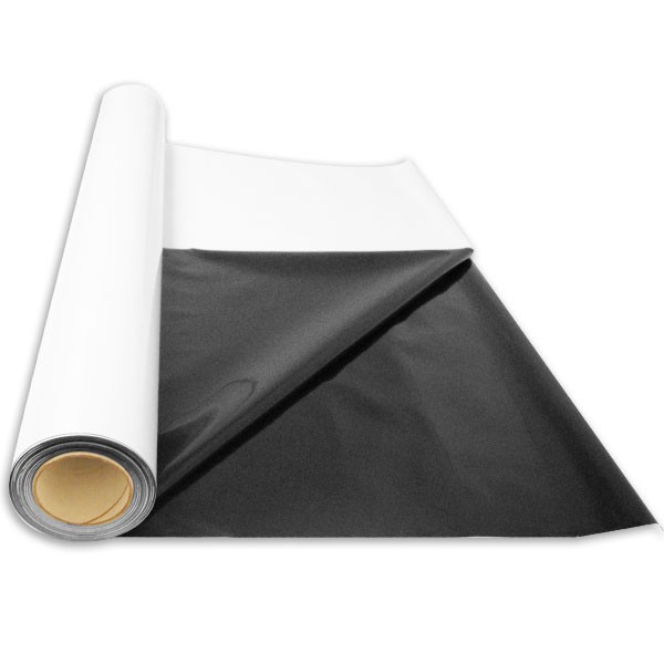 Bâche réfléchissante 70 microns N/B rouleau 25 m x 2 mètres