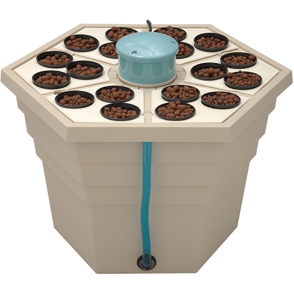 système aéroponique GHE - Rainforest 318 18 plantes -general hydroponics