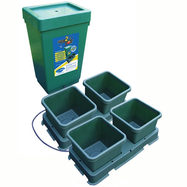 système hydroponique Autopot - Kit Easy2Grow 4 pots 8.5L , sans pompe ni électricité 