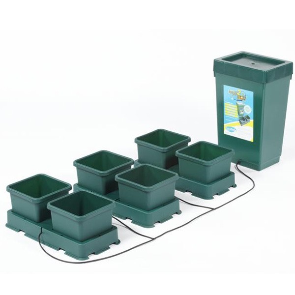 système hydroponique AutoPot - Kit Easy2Grow 6 pots 8.5L , sans pompe ni électricité