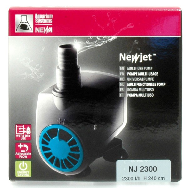 Pompe à eau New Jet NJ 2400 900-2300L/h , Aquarium Systems -