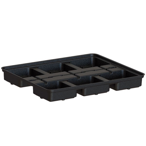 Bandeja Platinium Mesa de cultivo modular 60 , 6 macetas 18x18