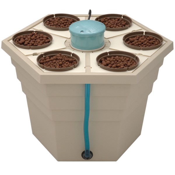 Terra Aquatica GHE - 66 6 plantas, sistema de cultivo hidropónico aeropónico
