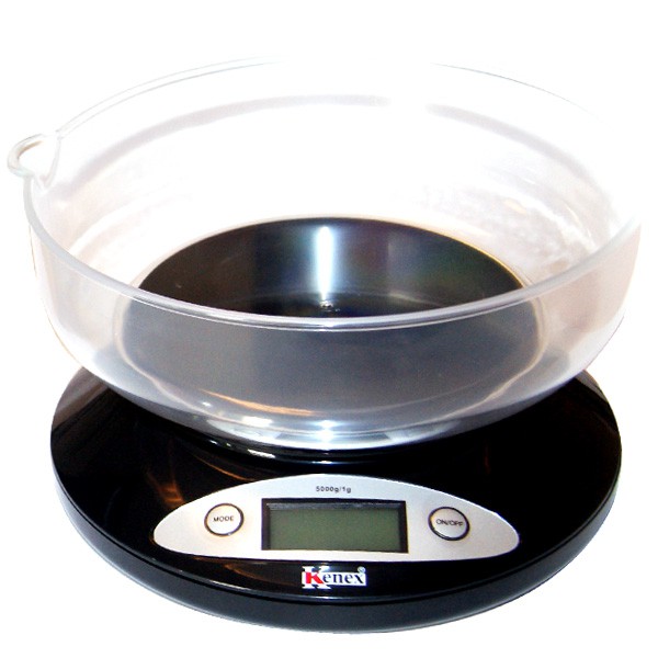 Kenex - Balance de cuisine KTT5000 - 1g-5Kg