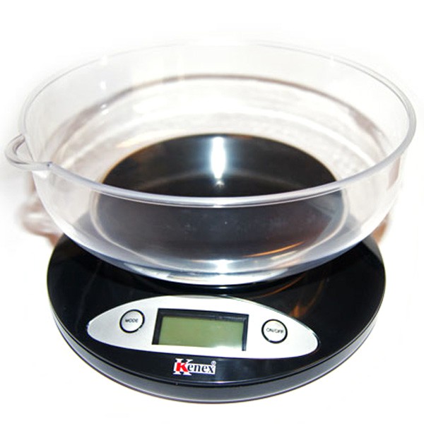 Kenex - Balance de cuisine KTT3000 - 0,1g-3Kg