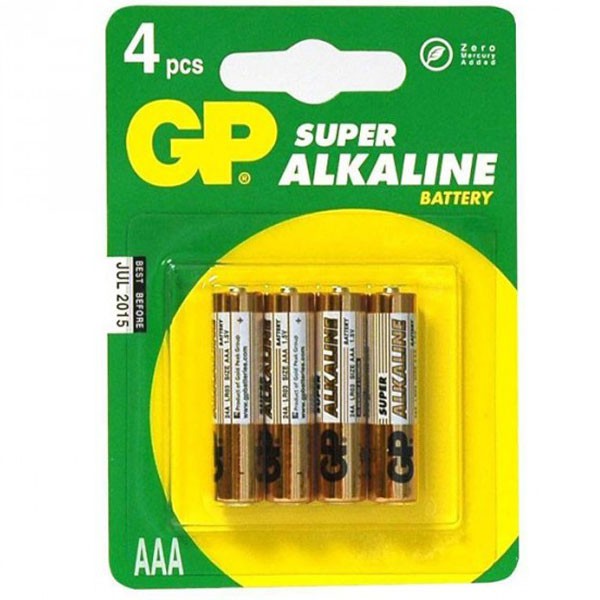 CIS - Alkaline LR3 - Boite de 4 - Piles