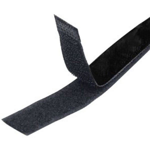 Velcro® nero a metraggio - Set maschio + femmina