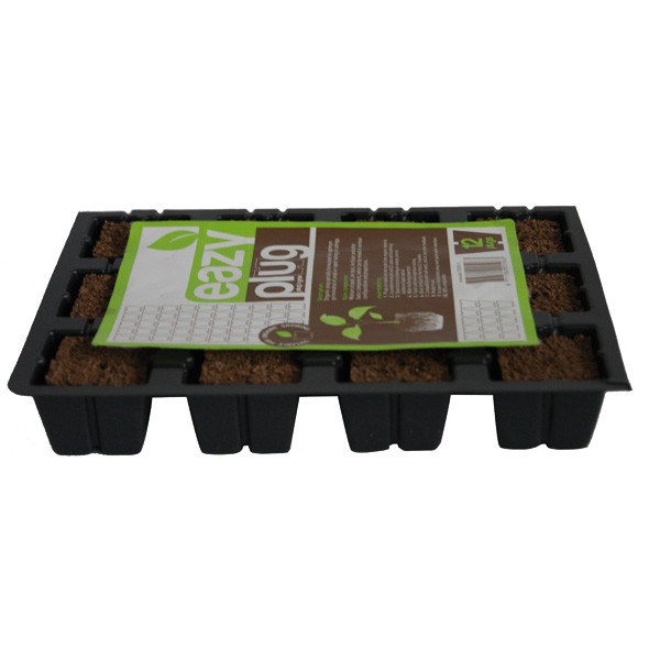  Eazy Plug - Placa 12 cubos de germinación, esquejes