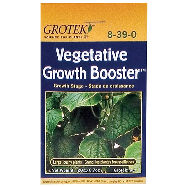 Grotek Vegetative Grow 20 g , booster de croissance en poudre