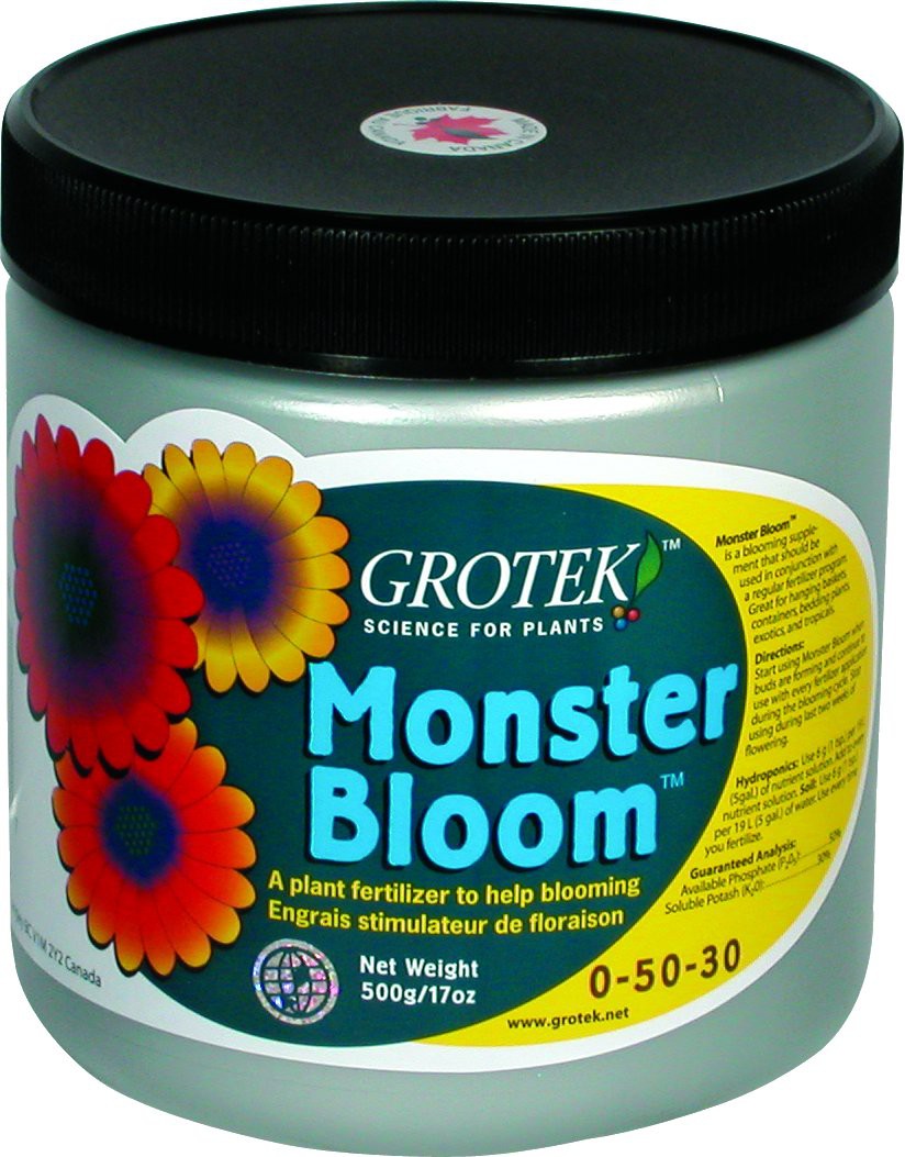 GROTEK MONSTER BLOOM 500G , stimolatore di fioritura solubile in acqua 