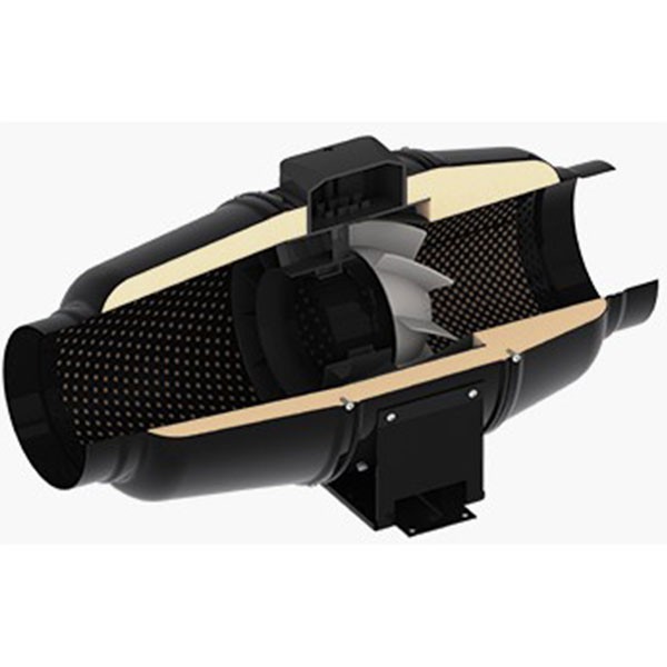 Extractor de aire silencioso 1330M³/H 250mm ventilación WINFLEX - TT SILENT M