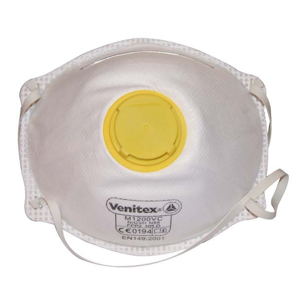 Demi-Masque Filtrant A Usage Unique Ffp2 Avec Valve Bte De 10