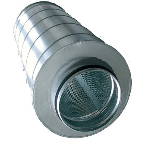 Silencieux conduit de ventilation métal 250/600mm