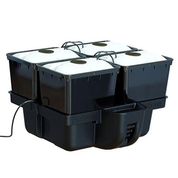 Platinium - AeroPro - 4 pots bato - 60 x 60 x 38.5 cm - Système aéroponique