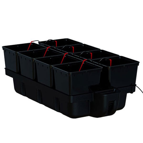 Platinium - HydroPro - 8 pots bato - 110 x 60 x 38,5cm - Système hydroponique