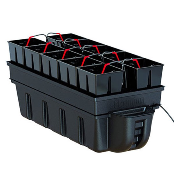 Platinium - HydroStar - 10 pots 3,4L - 90 x 40 x 38,5cm - Système hydroponique