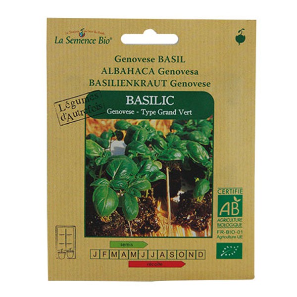 La Semence Bio - Basilic Genovese