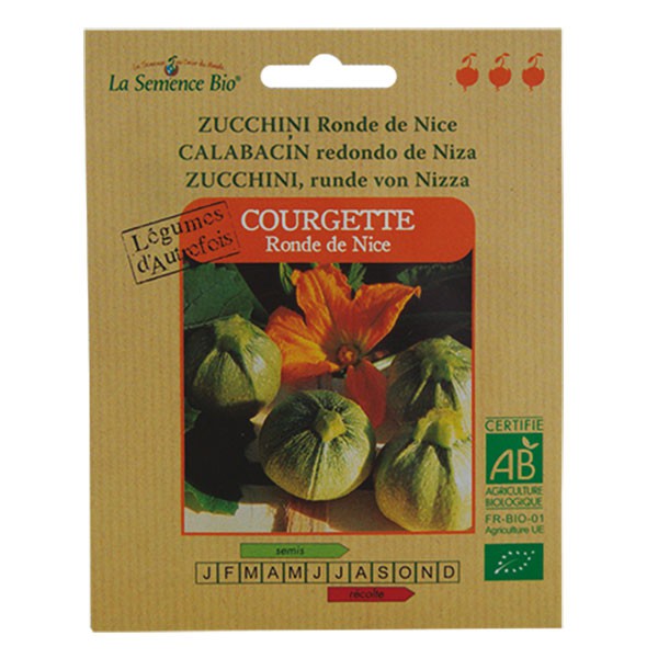 La Semence Bio - Runde Zucchini aus Nizza