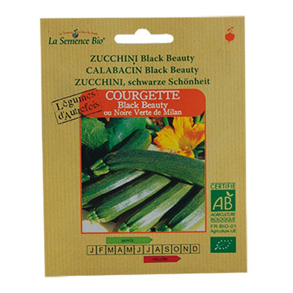 La Semence Bio - Long black beauty zucchini