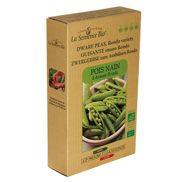 La Semence Bio - Pois nain à écosser rondo