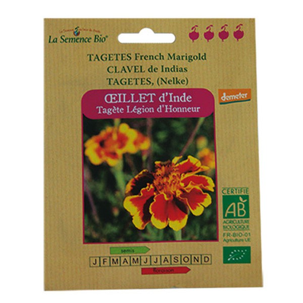 La Semence Bio - Indian carnation tagete