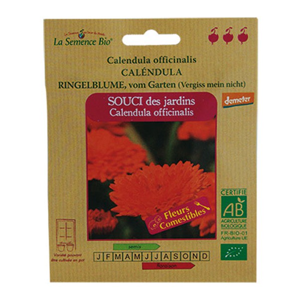 Graines Bio -Souci Des Jardins Calendula