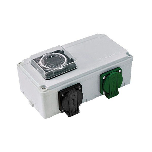 DAVIN DV12K Timer Relais 2X Lampes 600W + chauffage