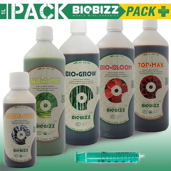 Biobizz - Plus - 1L - Pack Engrais