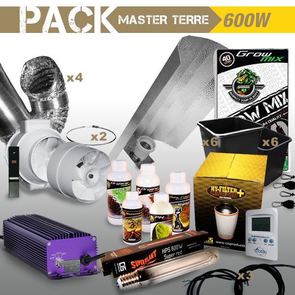 PACK Kultur im Schrank MASTER TERRE 600W